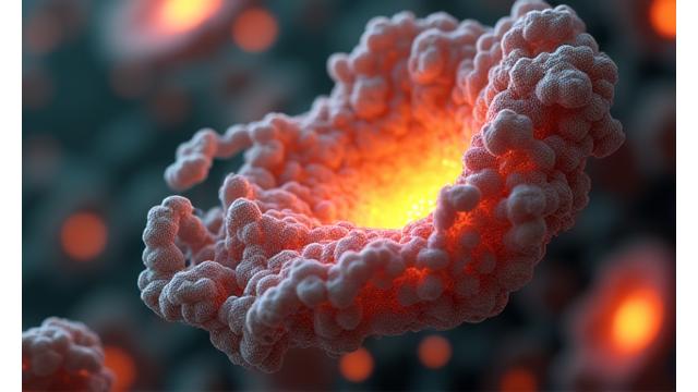 Illustration of gut microbiome