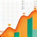 Stylized icon of a medical chart with an upward trend line and a heart rate monitor, representing current health status and biomarker integration.